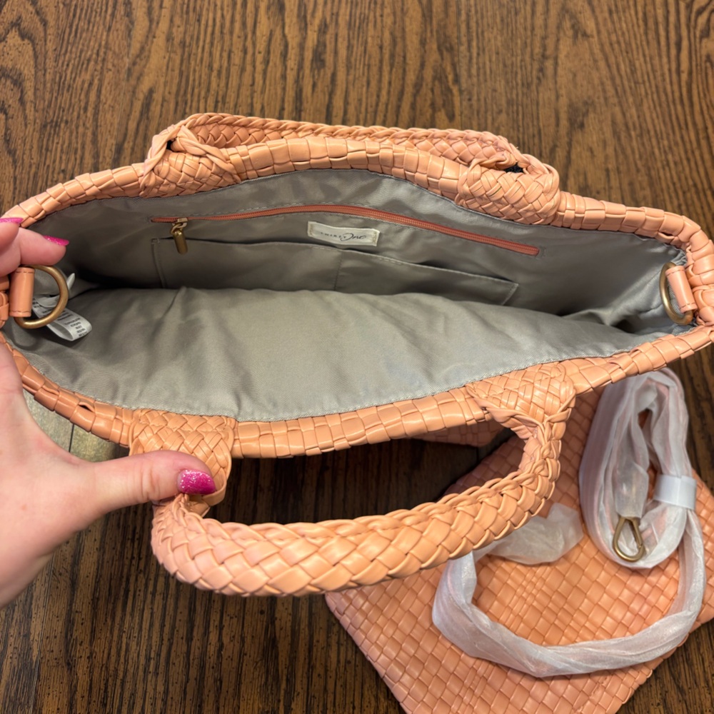 NWT Thirty-one Just Faux you fashion bundle Coral Peach - Picture 4 of 16